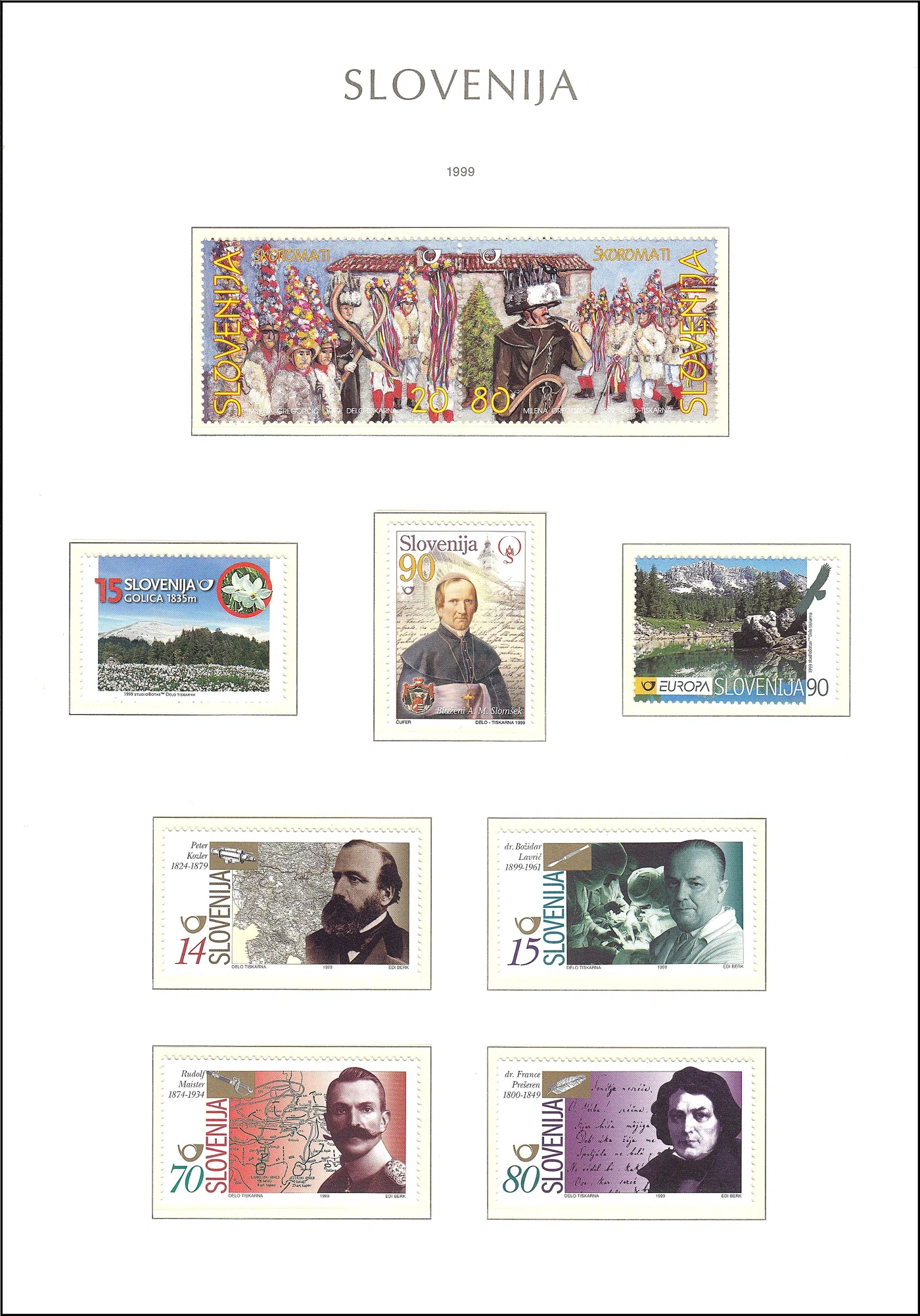 SLOVENIJA 1999 - 2000
